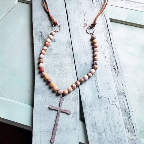 Crazy Agate Necklace