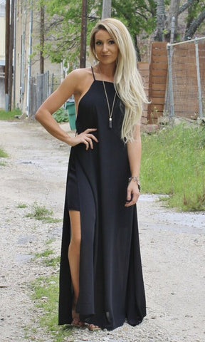 Little Black Maxi