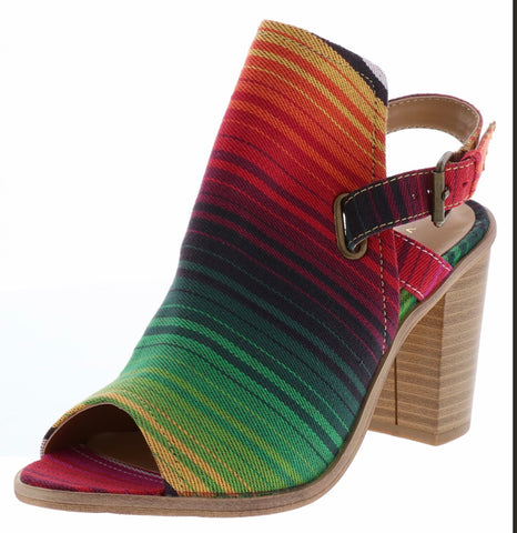Serape Peep Toe