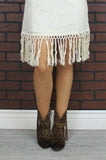 Can't Get Enough Leopard Fringe Boots