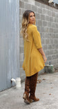 Addictive Dress-Mustard