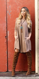 Addictive Dress-Mocha