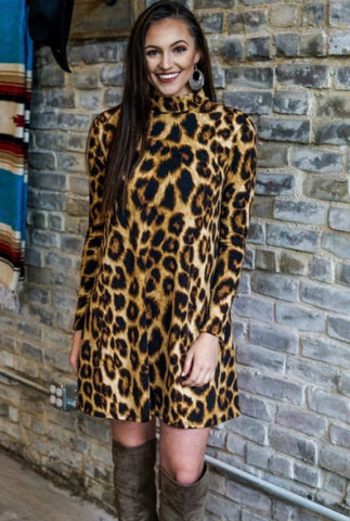 Head Turner Leopard Dress
