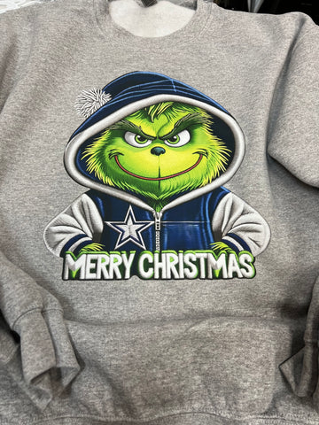 Cowboys Grinch Sweatshirt