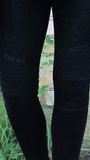 Biker Babe Jeans-Black