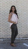 Tying it Together Boyfriend Jeans-Olive