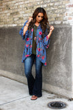 Flowering Steer Kimono