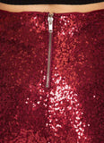 Sequin Pencil Skirt