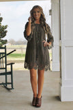 Is it Love Tunic-Olive