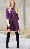 Addictive Dress-plum