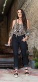 JJ’s Ankle Skinny Jeans-Black