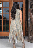 Mossy Oak Fringe Suede Vest