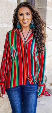 Serape Maker Top