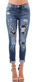 Judy Blue Leopard Jeans