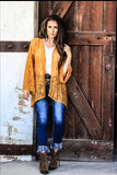 Miley Mustard Kimono