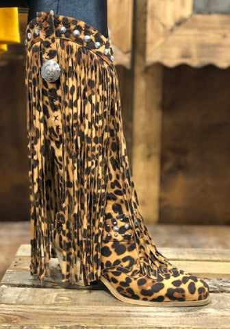 Sassy Leopard Boots
