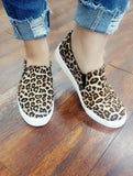 Joey’s Leopard Slip On Shoes