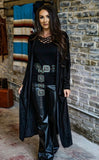 Black Velvet Duster
