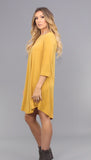 Addictive Dress-Mustard