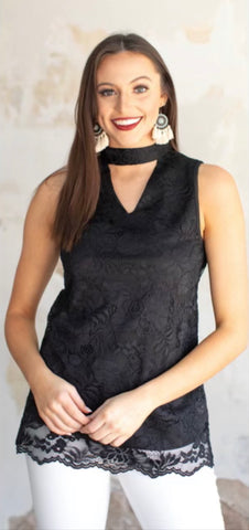 Counter Claim Sleeveless Top