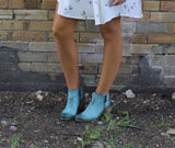 Trendy Turquoise Boots