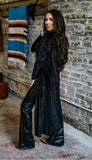 Black Velvet Duster