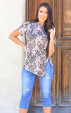 Sneaky Snakeskin Top